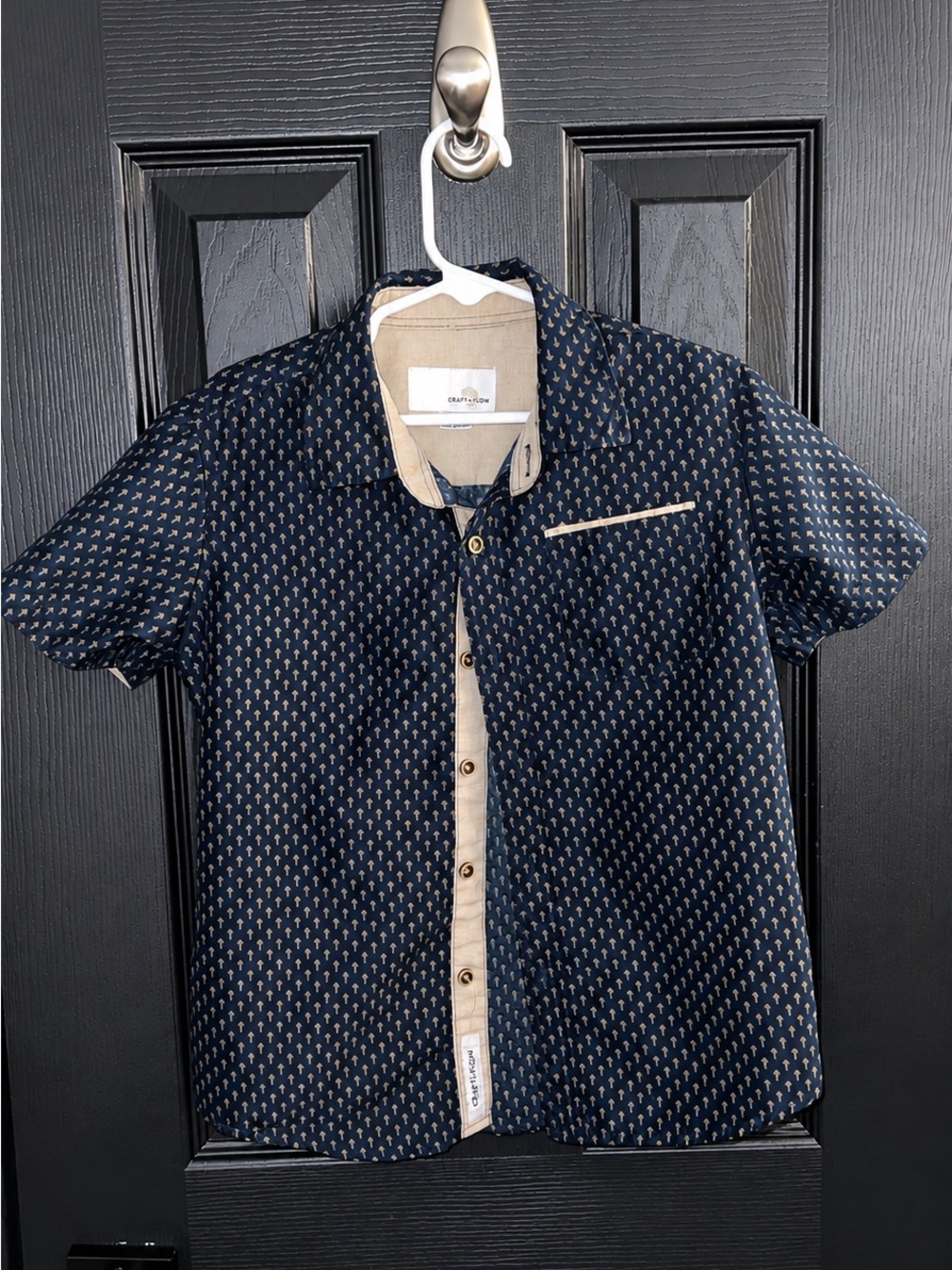 Craft + Flow Little Boys Button-Up Shirt – Toddler Size 5